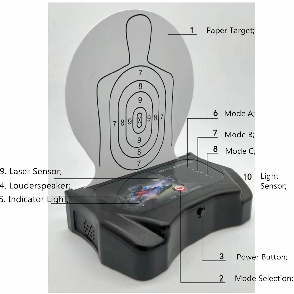 dryfire shooting target